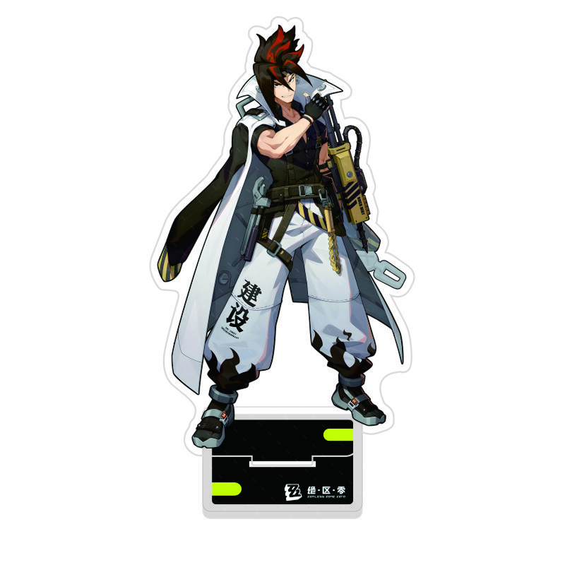 New Hot Game Zenless Zone Zero Nicole Demara Billy Kid Von Lycaon Acrylic Stand Model Plate Keychain Desk Decor Collection gift