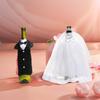 Ceremonial Dress White Gauze Dress Wine Cap Exquisite Wine Bottle Bag  Home Office
