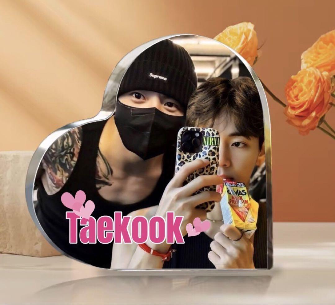

[USED] Bulk. NEW!! BTS Jungkook V Tae Tae Acrylic Block Mold