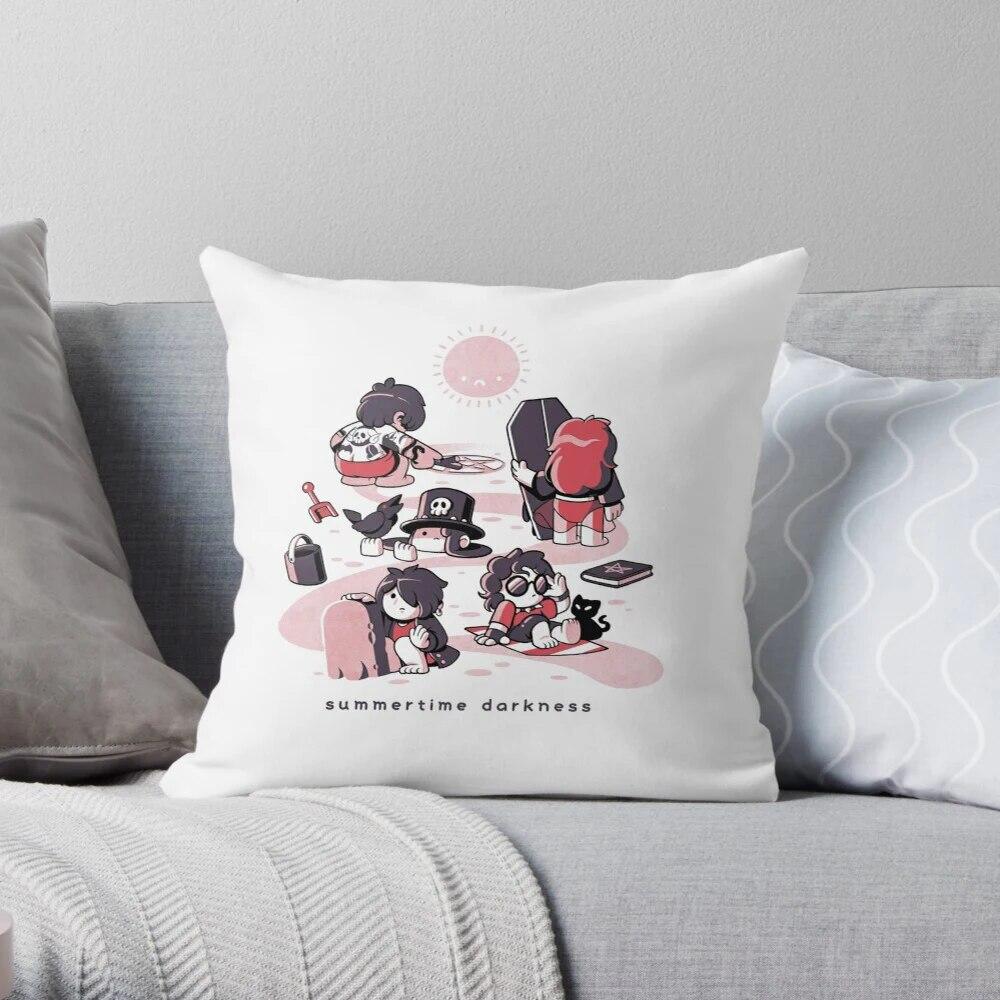 Bedroom Car Pillowcase Decoration Home Cushion Cover Cute Cartoon Pattern Living Room Sofa