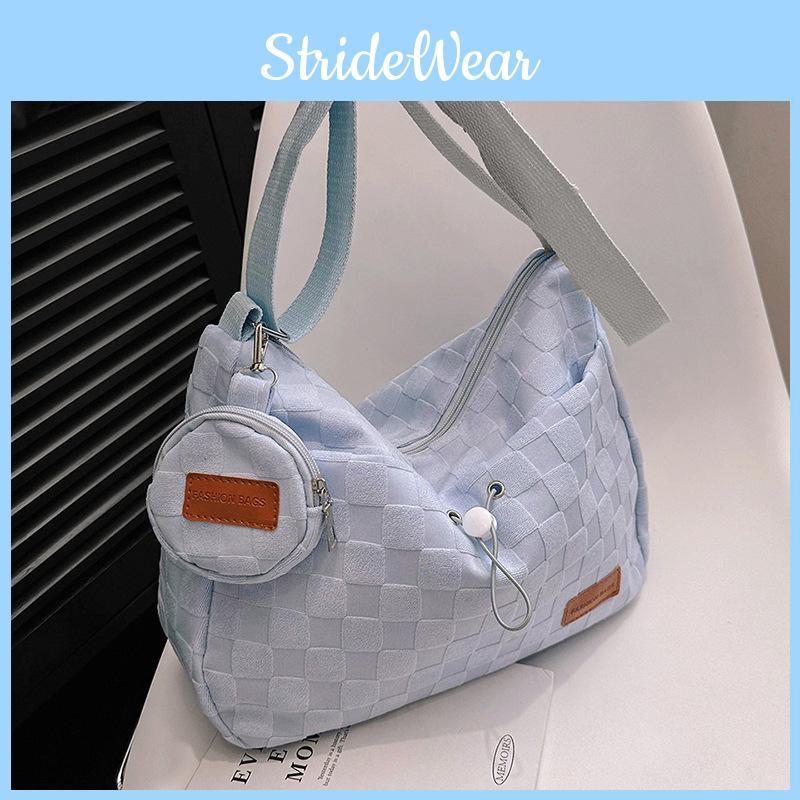 Trendy Canvas Tote Bag Women 2023 Summer New Small Batch Design Large Capacity Fashion Crossbody Bag