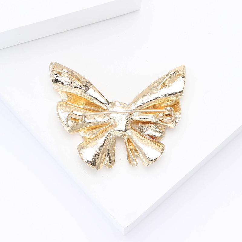 Elegant Alloy Enamel  Butterfly Brooch Pin Badge For Women Girls Suit Coat Decoration  Clothes Jewelry Gifts