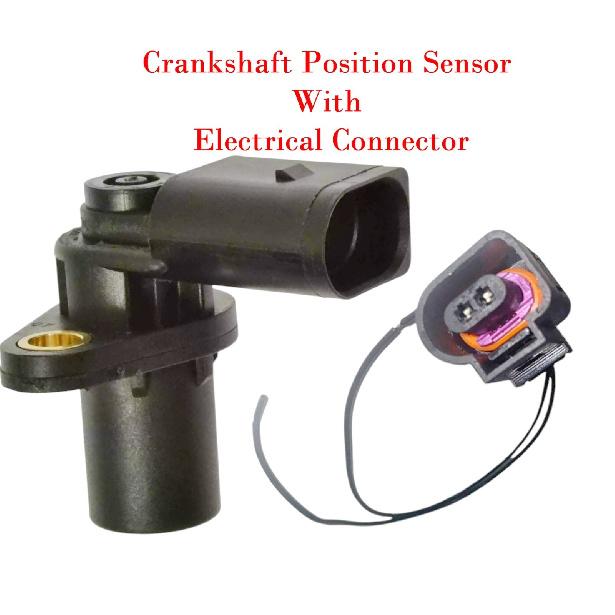 Crankshaft Position Sensor &Connector For A4 A4 Quattro A6 A6 Quattro A8 Quattro