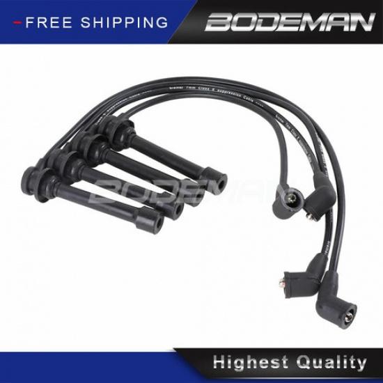 Spark Plug Wires - 7mm(4PC) for 2002 2003 2004 Nissan Frontier Xterra 2.4L L4