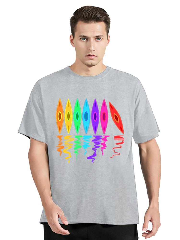River Kayaking Gift Kayak Boating Team Vintage Color TShirt For Unisex Summer New Cotton Tops Tees Oversized Fitness Clothes