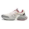 Li Ning Xingji Cushioning Abrasion Resistant Breathable Low Top Chunky Sneakers Women's White Gray AGCW088-5