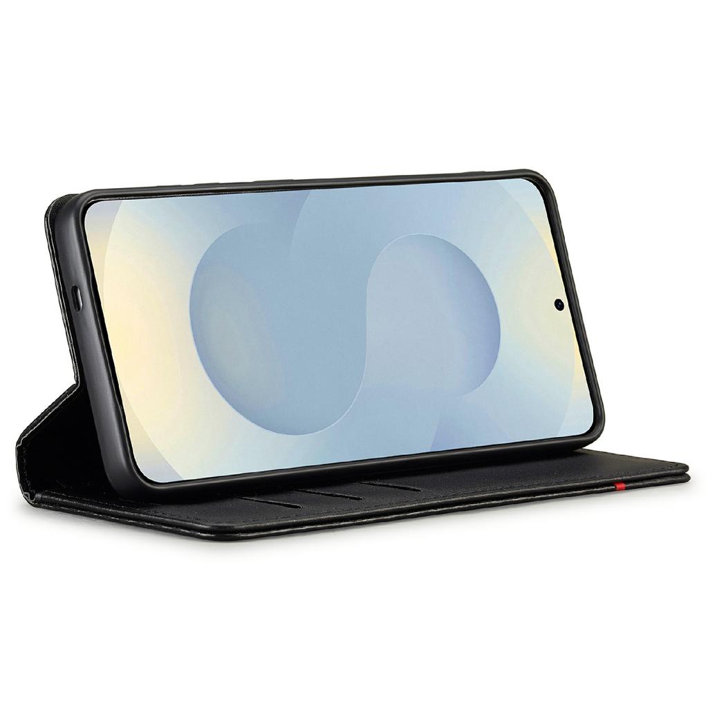 LC.IMEEKE For Samsung Galaxy A57 5G Wallet Case Carbon Fiber Texture Leather Phone Cover