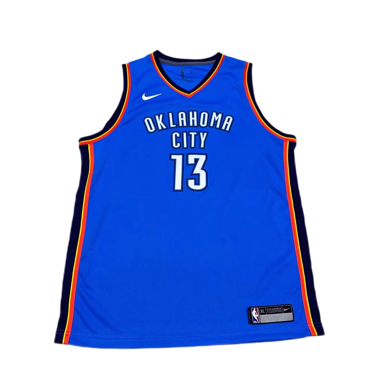 

Nike Детская майка Swingman НБА Джордж Тандер Детские топы 9Z2B7BZ2P-GEORGE XL