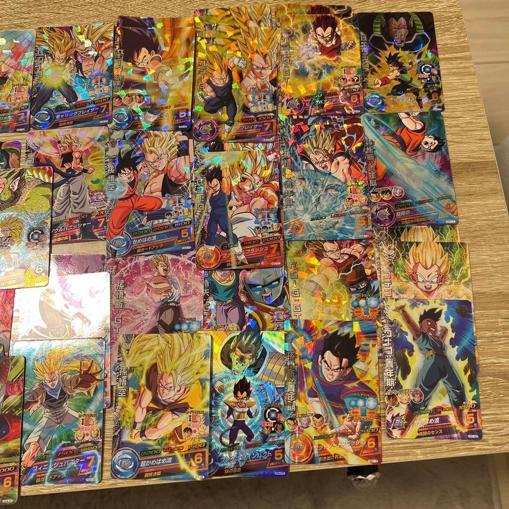 Used Dragon Ball Heroes SR CP bulk sale