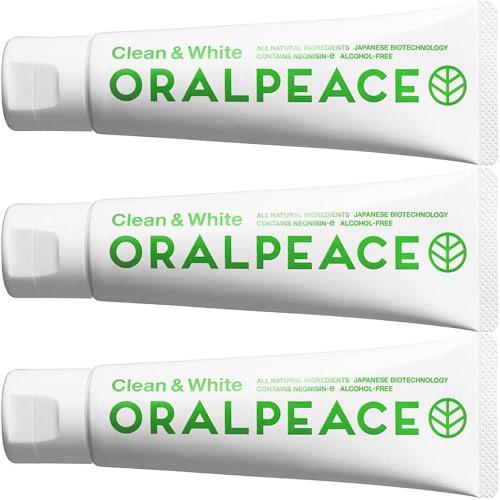 

[Bulk Purchase] Oralpeace Clean & White Toothpaste & Oral Care Gel, 80g, Set of 3
