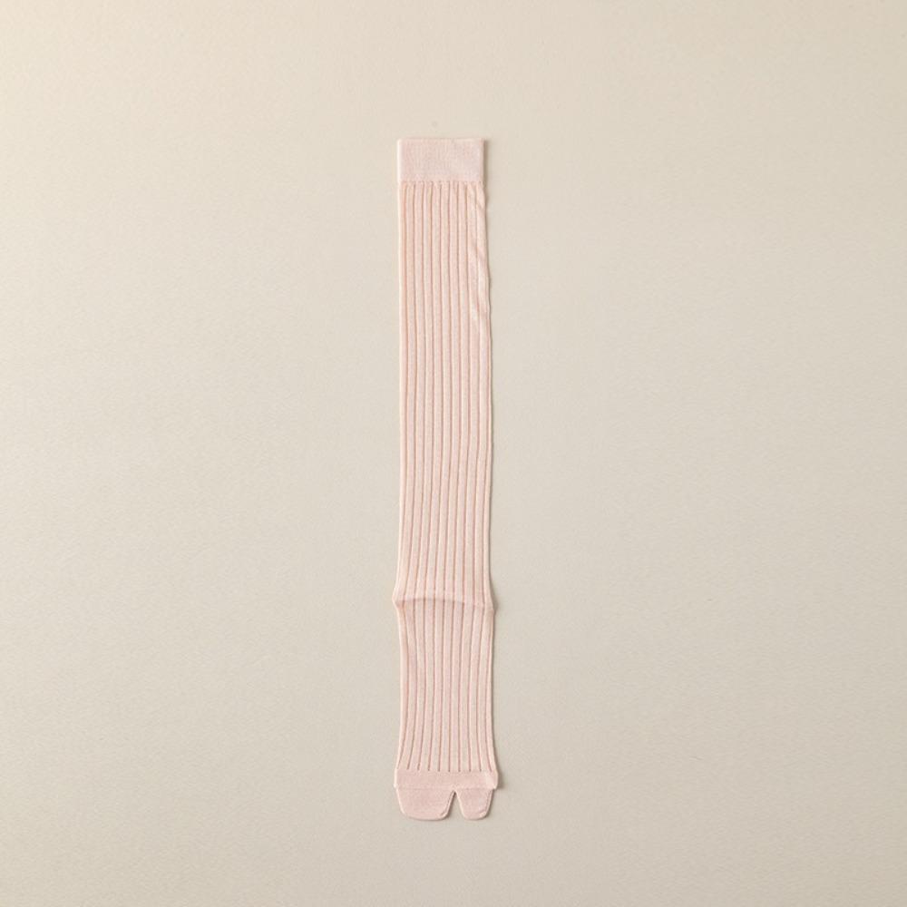 Knee High JK Calf Long Socks Thin Separate Toe Stockings Simple Two Toe Stockings  Spring Summer