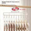 Multifunctional Closet Storage Hanger With 20 Non Slip Hooks Perfect For Organizing Bras Ties Belts Saving Wardrobe Space