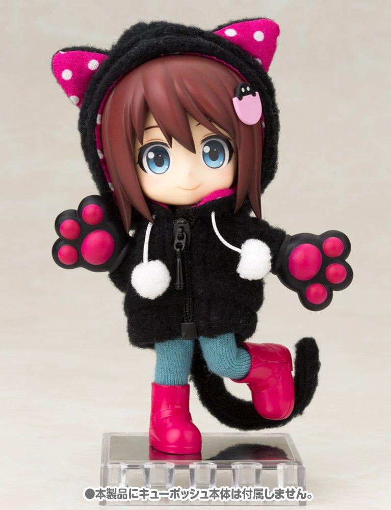 Kotobukiya Extra Tierparka Set Schwarze Katze Figur Zubehör Q-poche Nicht Maßstab