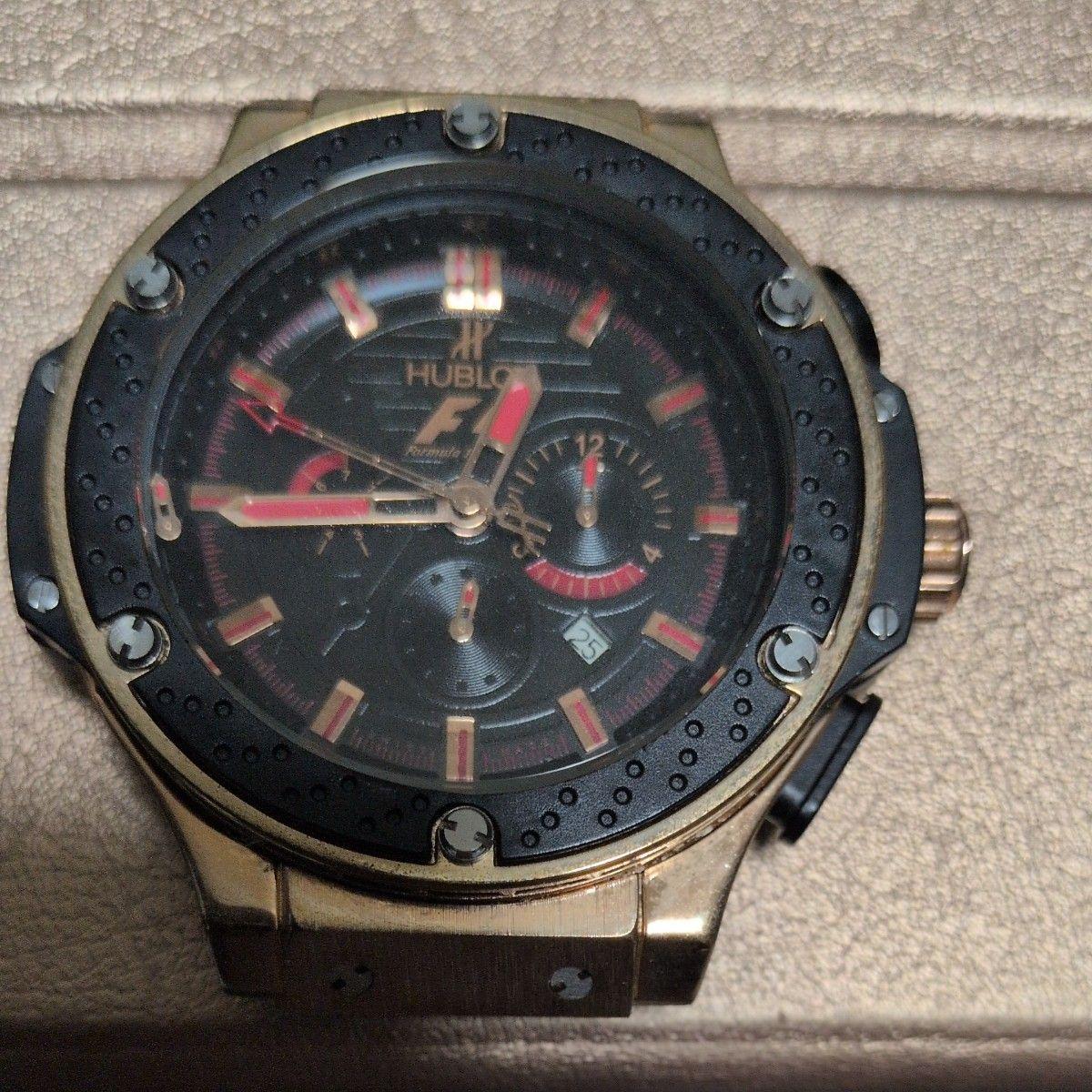 Used HUBLOT Big Bang F1 Formula One Chronograph Gold