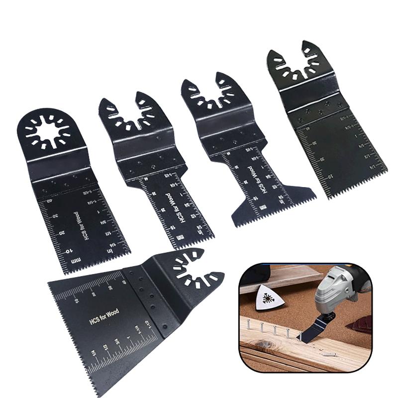 Upgrades Oscillating Tool Vane Fast Release Oscillating Sawblades Multipurpose for Precise Wood & Plastic Cutting