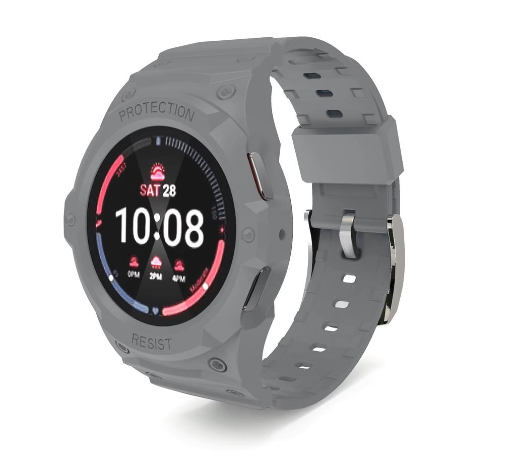 Coque de protection TPU pour cadre, bracelet de montre pour Samsung Galaxy Watch 7/6/5/4/FE 40 mm 44 mm, bracelet, étui bumper