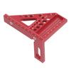 Woodworking   Protractor Aluminum Alloy Miter Triangular Ruler Multi Angle Layout Msuring Tool