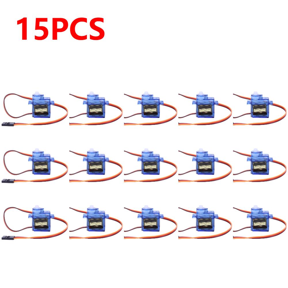1-20PCS SG90 Servo Motor Micro 9g 180 360 Degree Mount SG90 Kit Without Metal Gear Pro RC Car Toy Airplane Arduino DIY