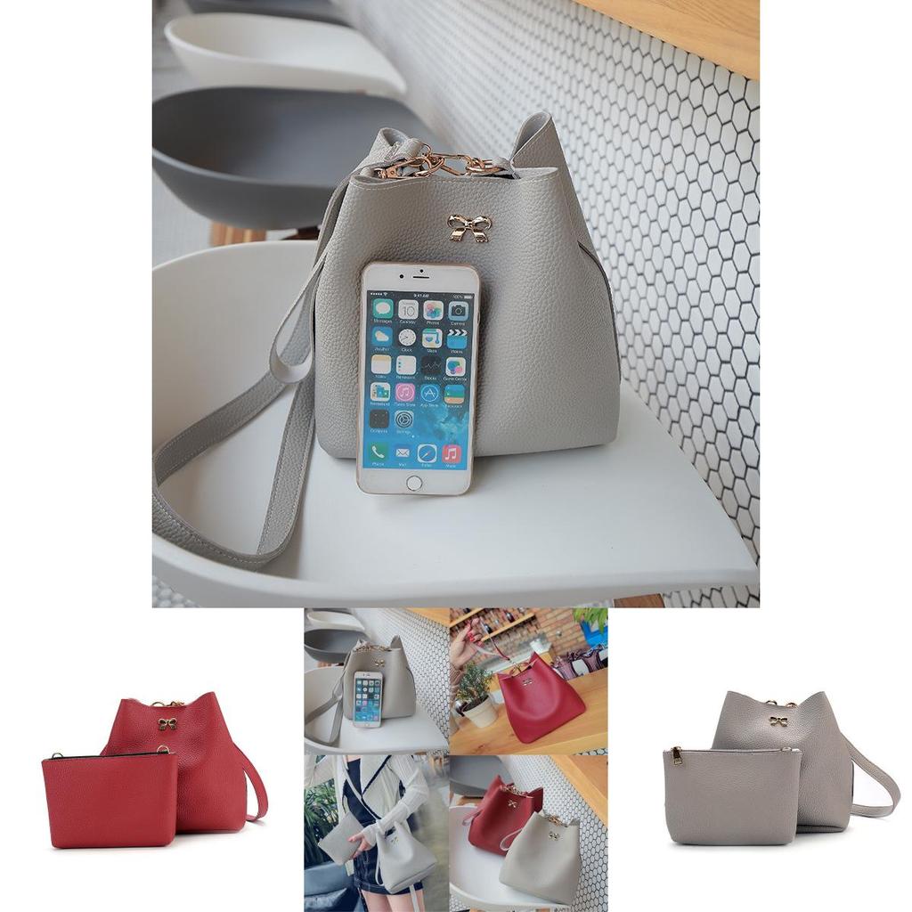 Premium Quality New Fashion Bucket Bag For Women In Elegant Pure Color Design