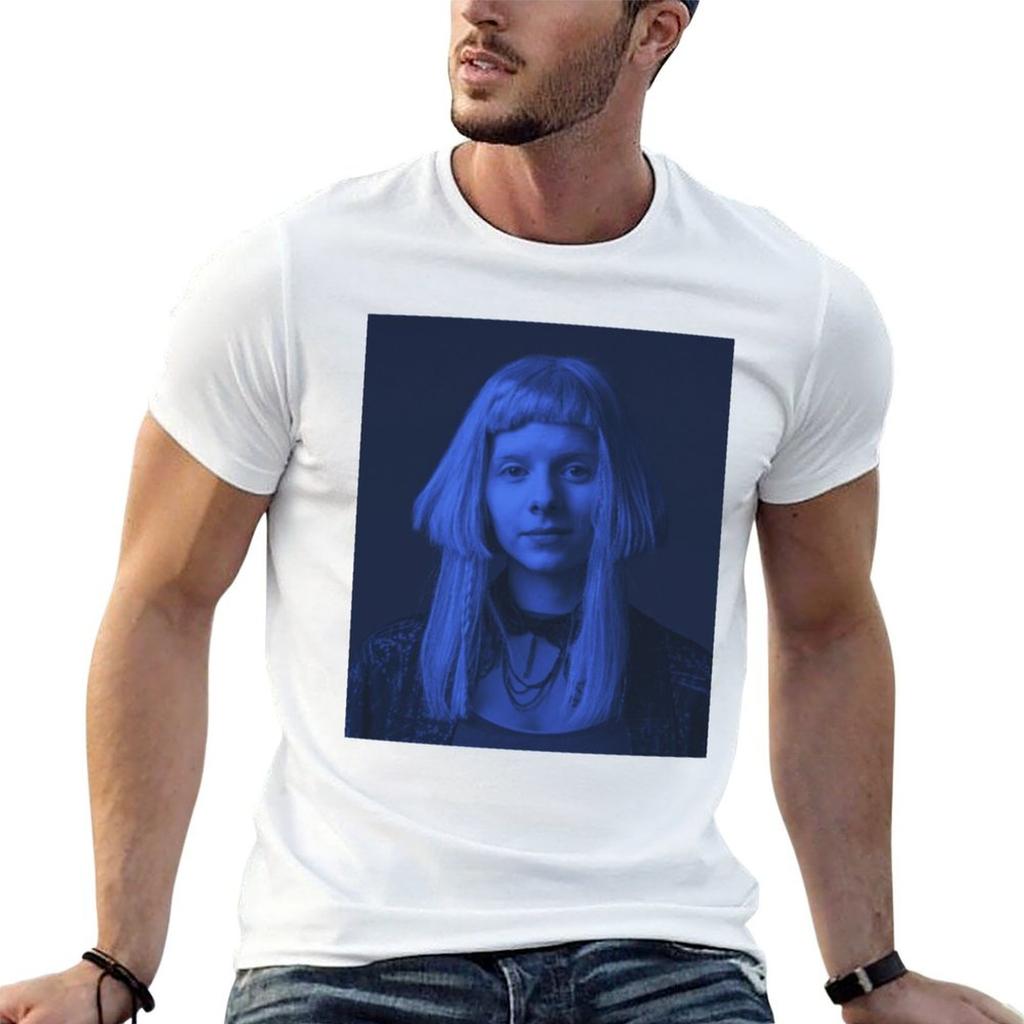 Aurora Aksnes Classic Essential TShirt All Weather Casual Short Sleeve