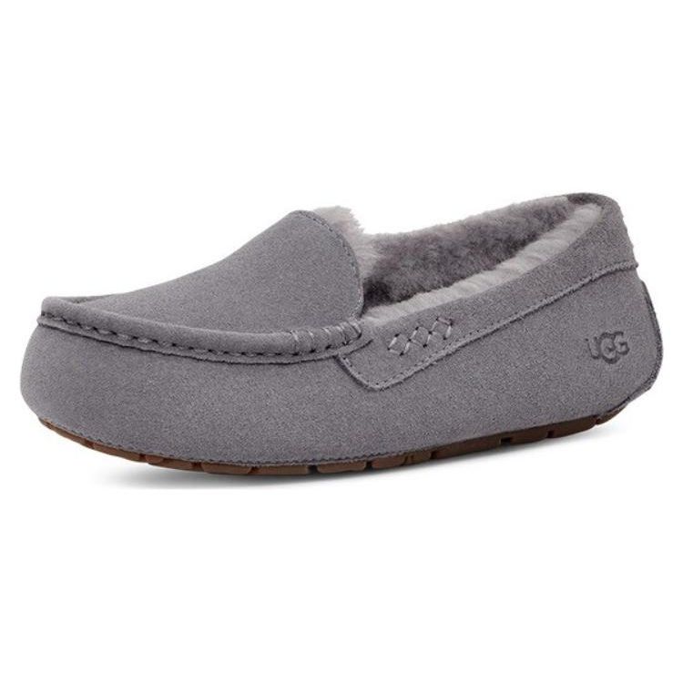 UGG Suede Casual Comfortable Versatile Flat Shoes Women Shoes Lighthouse-Gray 1106878-LGH
