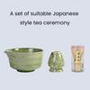 5Pcs Japanese Matcha Tea Set Spout Matcha Bowl Bamboo Whisk And Holder Strainer Scoop Artisanal Matcha Brewing Kit