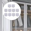 10Pcs Cupboard Door Switch Replacement Spare Part Automatic 202A for Storage Locker Wardrobe Pantry Kitchen