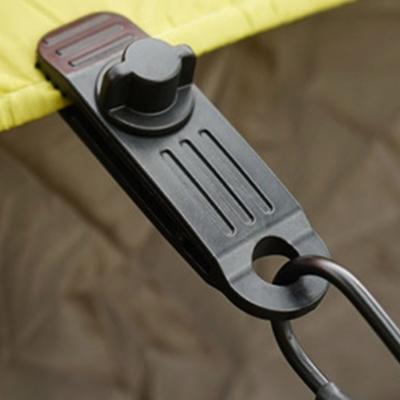 Tarp Clip Heavy-Duty Lock Grip Clamp Unique Teeth Design Compact Size Portable Widely Used Awning Tent Tarp Clip