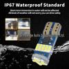 12V T10 W5W 194 LED Car Interior Reading Signal Light, 6000K 4014 15SMD 501K