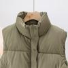 Down Cotton Vest for Women Short Small Fragrant Wind Sleeveless Cotton Vest Wearing Jacket Jacket Tide