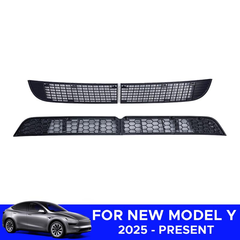 Do Tesli Model Y 2025 Wlot Powietrza Dolny Zderzak Siatka Przeciw Owadom Pyłoszczelna Osłona Kratki Wlotu Powietrza Wewnętrznego Osłona Przednia Przeciw Owadom