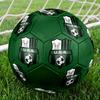 Sassuolo FC Size 5 Soccer Ball, Machine-Stitched PVC, Durable & High Bounce, All Ages Fit, Fan Merchandise, Matches & Outdoor Use.