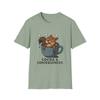Unisex Softstyle T-Shirt Squirrel Hot Cocoa Marshmallows Christmas Regret