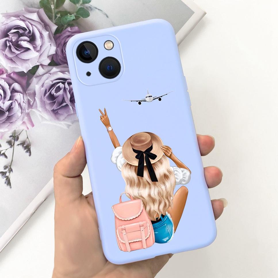For iPhone 13 A2633 Case Planetary Astronaut Soft Silicone Back Cover Coque For Apple iPhone 13 Mini 13 Pro 13Pro Max Phone Case