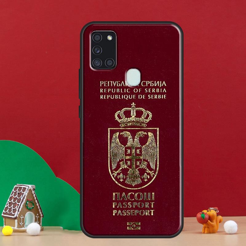 Flag of Serbia Serbian Cover For Samsung Galaxy A54 A34 A14 A32 A12 A22 A52 A72 A13 A33 A53 A50 A52S A51 A71 Back Case