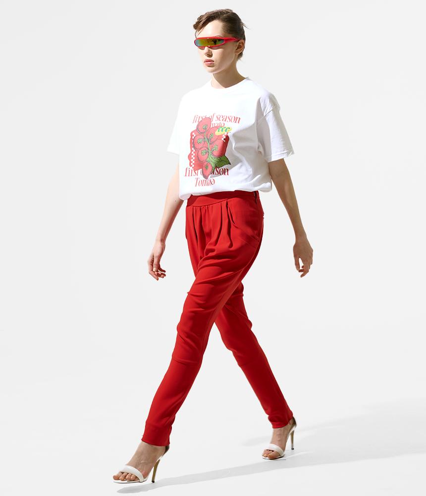 Crispy Tomato Tee L