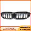 Car Front Bumper Kidney Racing Grille For BMW G20 G21 3-Series 330i 2019 -2025 Double Slat Sport Grill Cover
