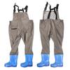 Waterproof Pants for Girls and Stain Easy To Put On and Take for the Streams Foot Length [GUGULUZA] Children's Waders, Full-length Boots, Boys,