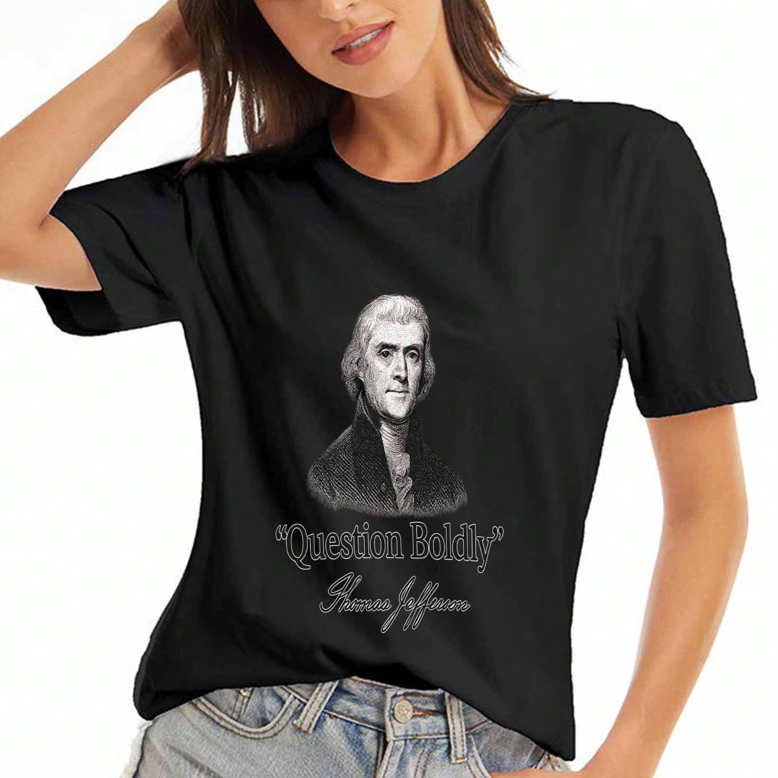 Theodore Portrait Cotton T Shirt, Premium Cotton Print, Durable, Casual Fashion. Vintage Theodore Roosevelt Graphic Tee, Perfect For History Buffs An S разноцветный