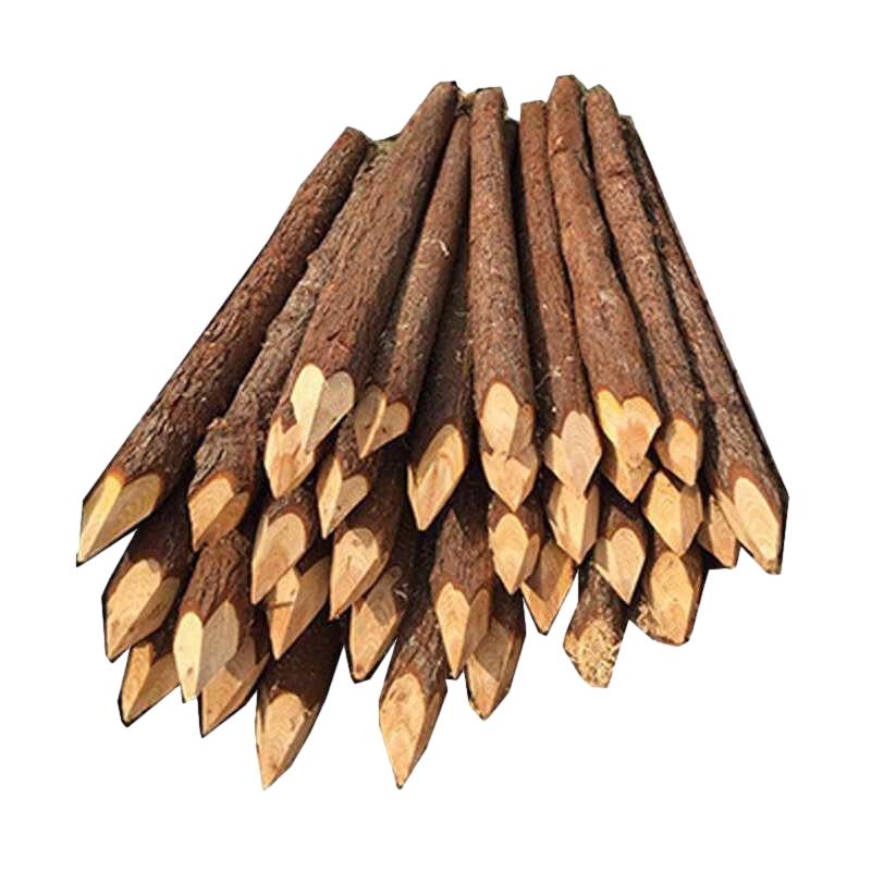 Pine Log Flood Control Stake