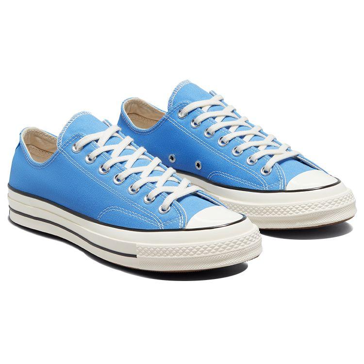 Converse Chuck 70 Low University Blue Unisex Sneakers Egret Black 171569C