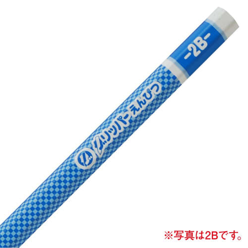 Mitsubishi Pencil Pencil Scraping Gripper B Non-Slip Blue 1 Dozen K6904B