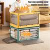 Folding Storage Boxes Five Door Camping Box Tourist Table Car Trunk Box Vehicle Supplies Fishing Accessories Plastic Container