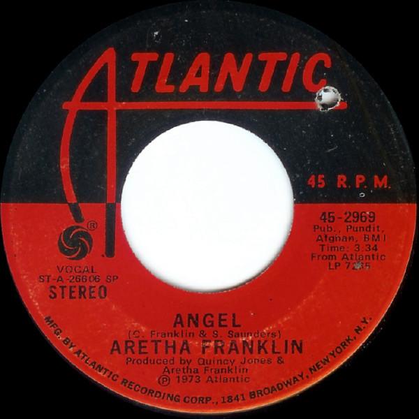 

7inch Record ARETHA FRANKLIN - Angel 452969 Atlantic 1973 US Soul/Funk Used
