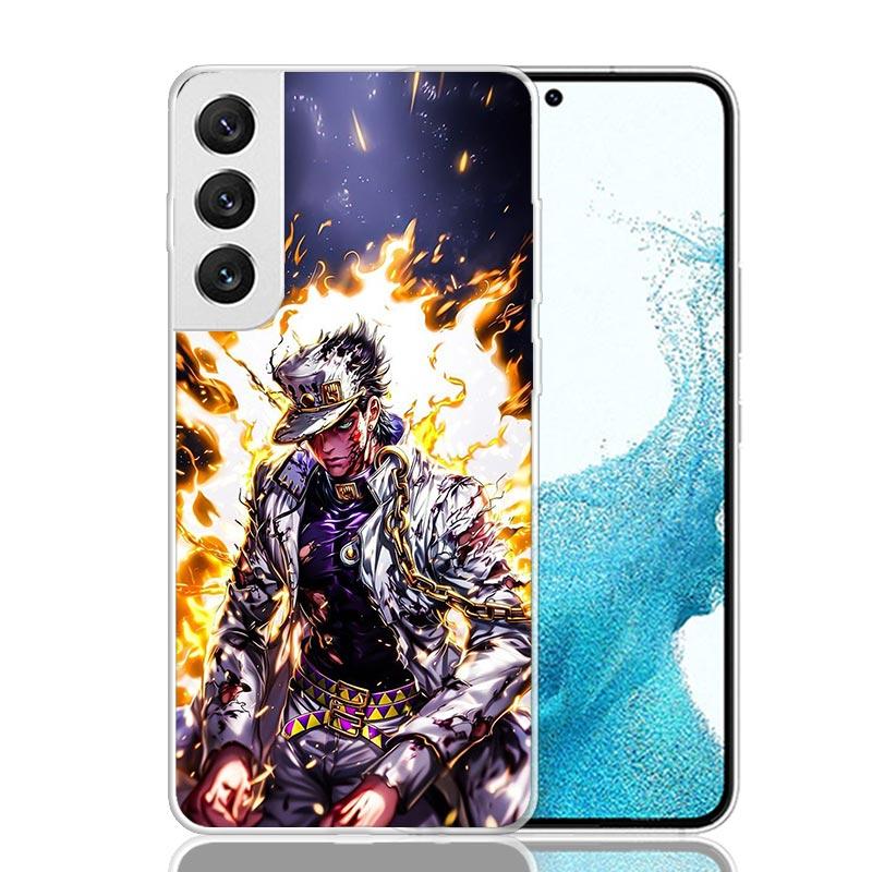 JoJo's Bizarre Adventure Kujo Jotaro Phone Case For Samsung Galaxy S26 S25 Edge S24 S23 FE S22 Ultra S21 Plus S20 + Fundas Cover
