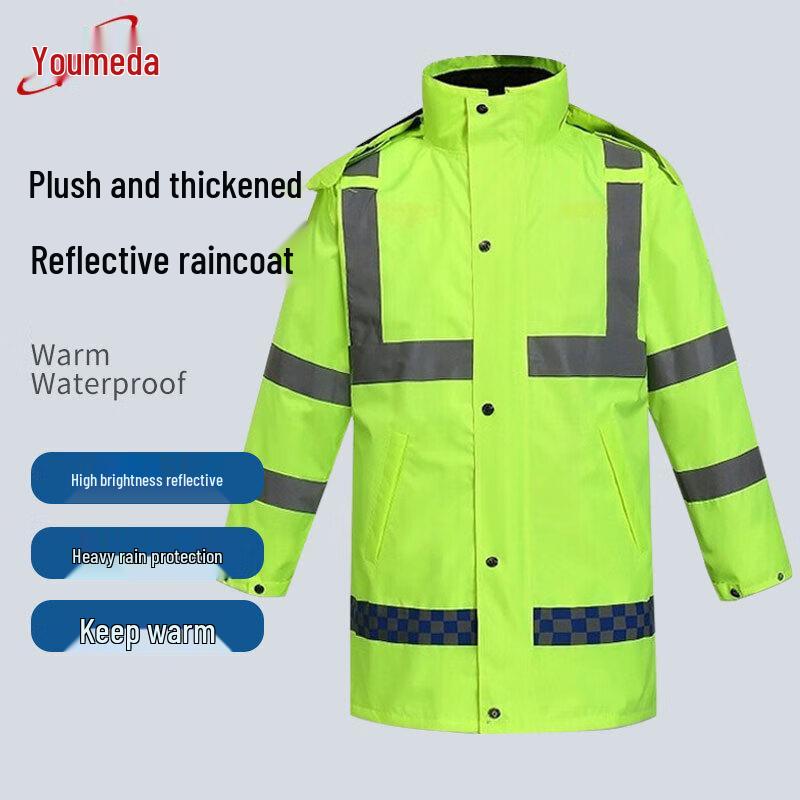 

Youmaida Y6348 Reflective Waterproof Insulated Safety Work Jacket 175/XL