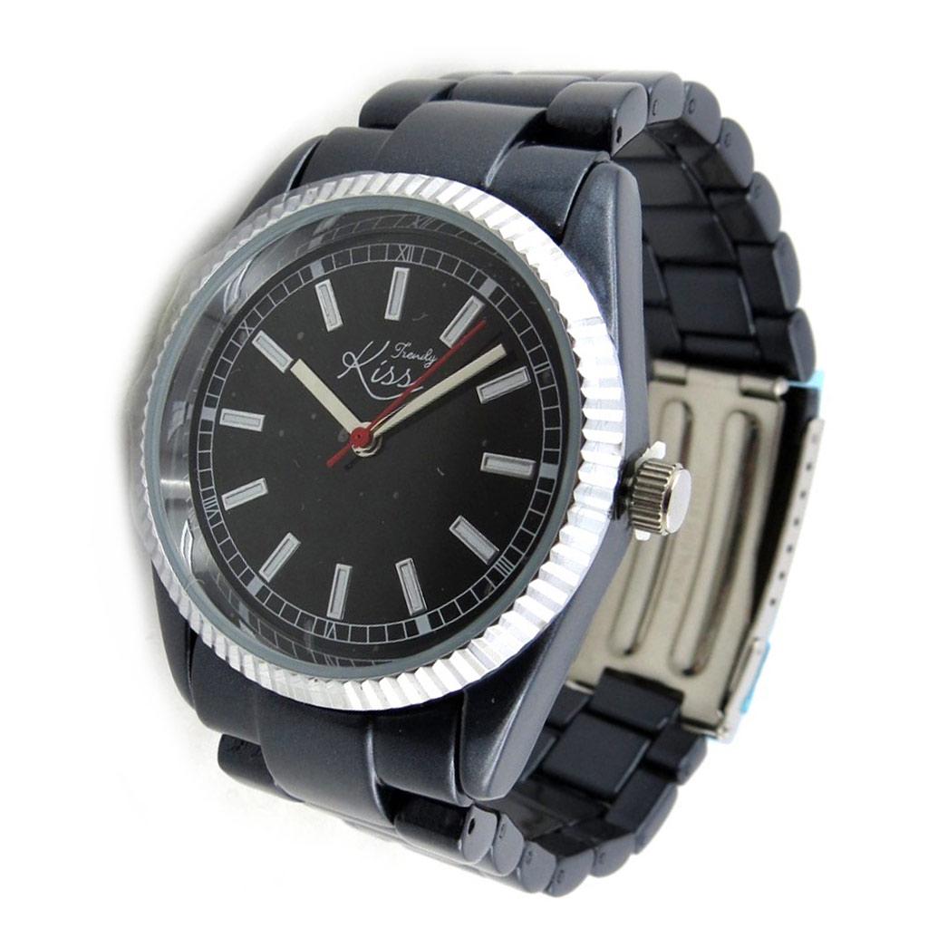 Les Trésors De Lily [N2440] - Montre femme 'Trendy' noir