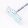 5Pcs Square Hole Board Hook Pegboard Hooks Shelf Metal Hook Garage Pegboard Hanger Wall Mount Storage Rack