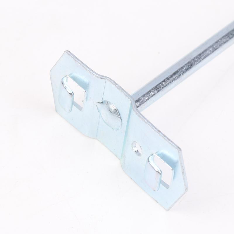 5Pcs Square Hole Board Hook Pegboard Hooks Shelf Metal Hook Garage Pegboard Hanger Wall Mount Storage Rack