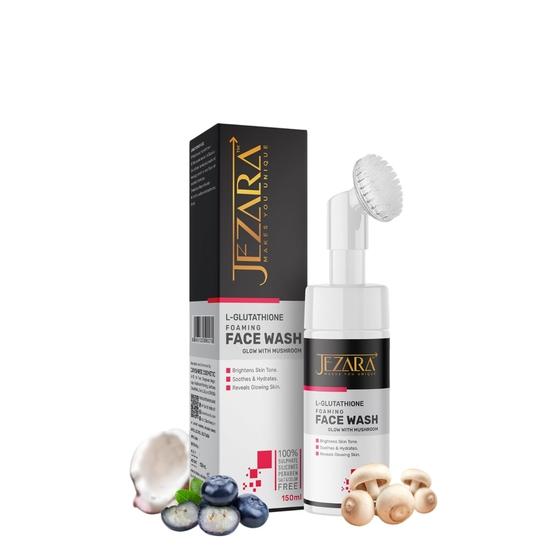 Jezara Пенка для умывания с L-глутатионом для мужчин и женщин | 150 МЛ